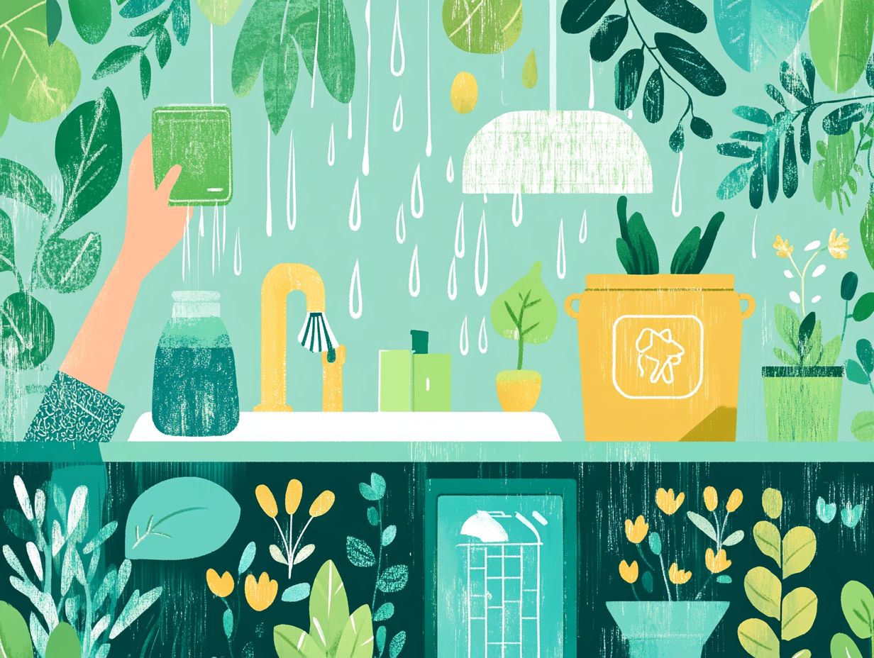 10 easy ways to save water at home.