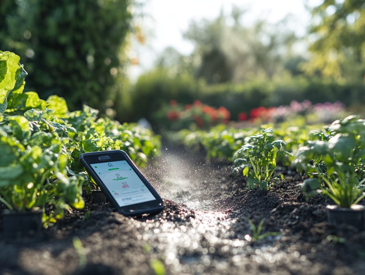 4. Monitors Soil Moisture Levels