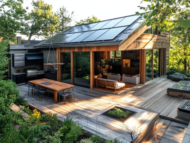 5 Sustainable Solutions for Outdoor Living Spaces