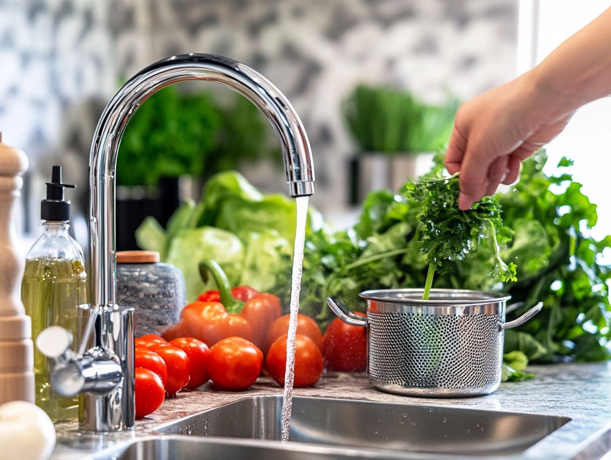 What Are Some Other Ways to Conserve Water in the Kitchen?