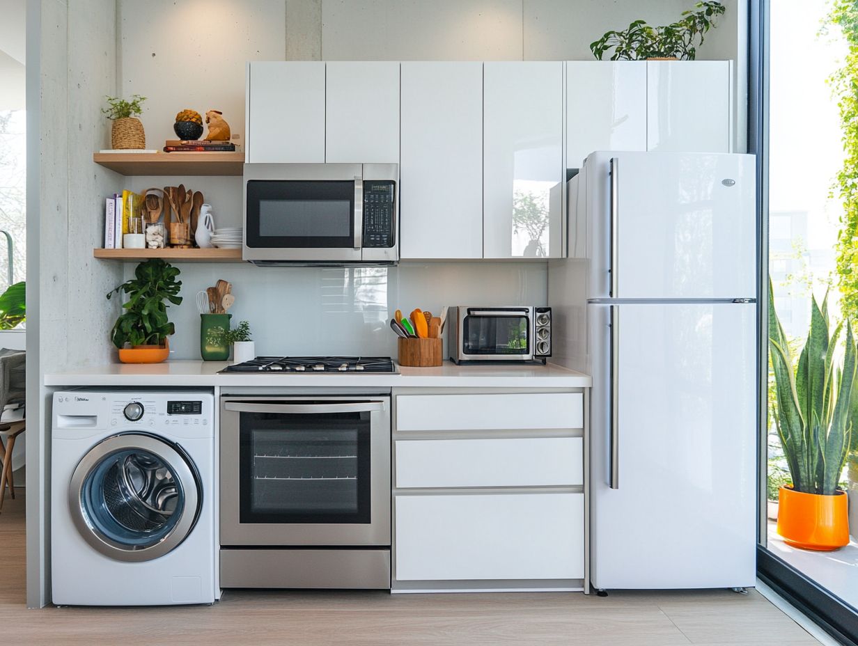 Benefits of 7 energy-efficient appliances for small spaces.