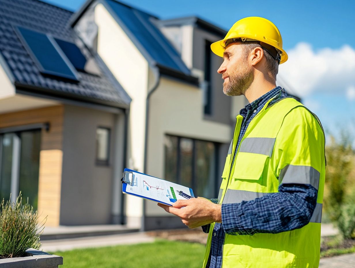 What are the key steps for conducting an energy audit?