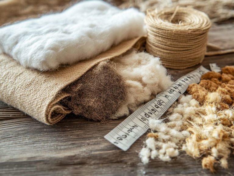 Comparing Natural Fibers for Insulation