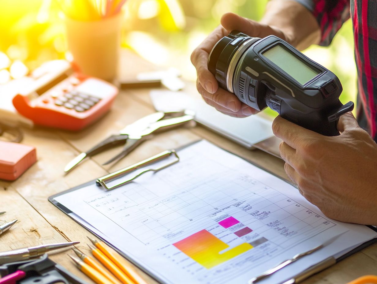 Visual guide on interpreting and implementing energy audit results for better efficiency