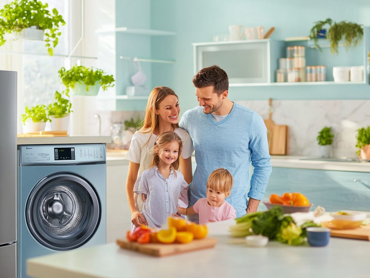 Energy-efficient appliances that benefit families