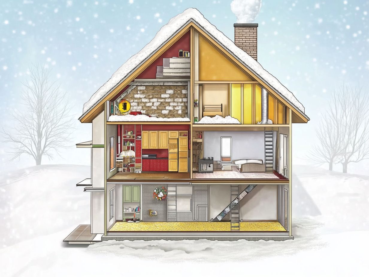 How does insulation work during extreme weather?