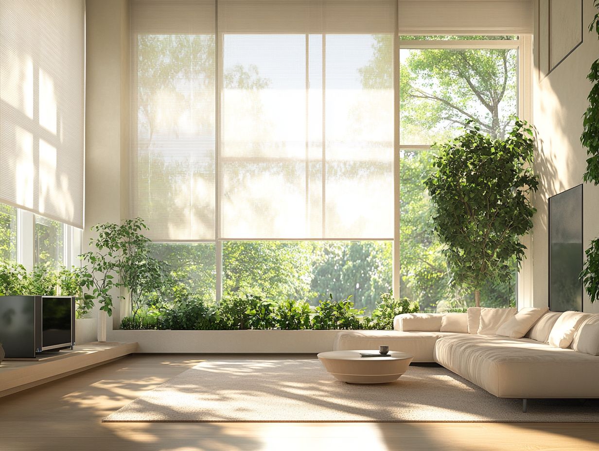 Smart blinds improve energy efficiency