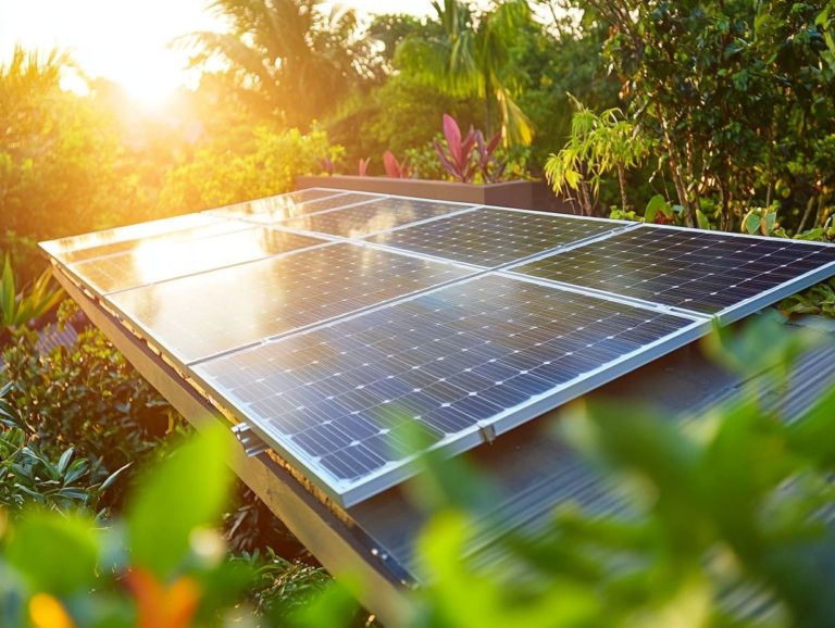 How Solar Panels Can Contribute to Water Savings