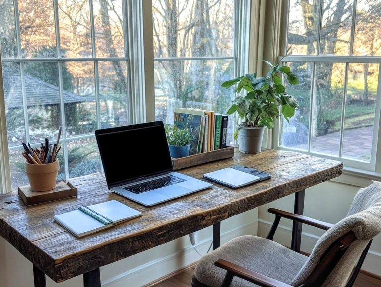 How to Create a Sustainable Home Office