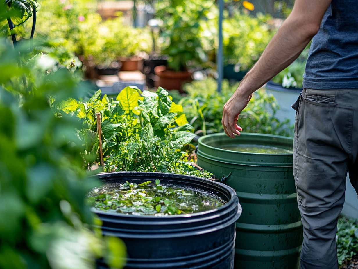 Image showing frequently asked questions about water conservation systems