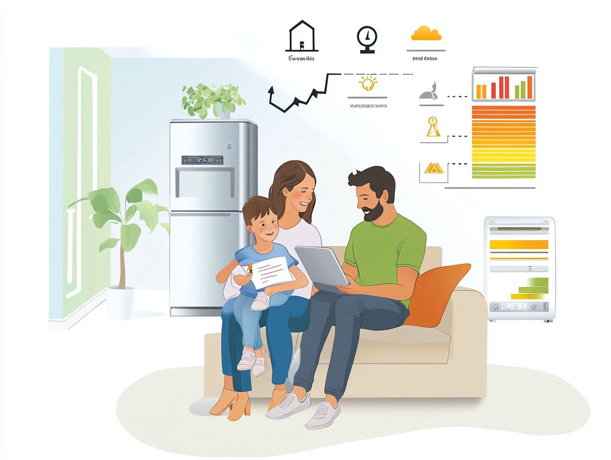 Infographic on key takeaways for energy efficiency