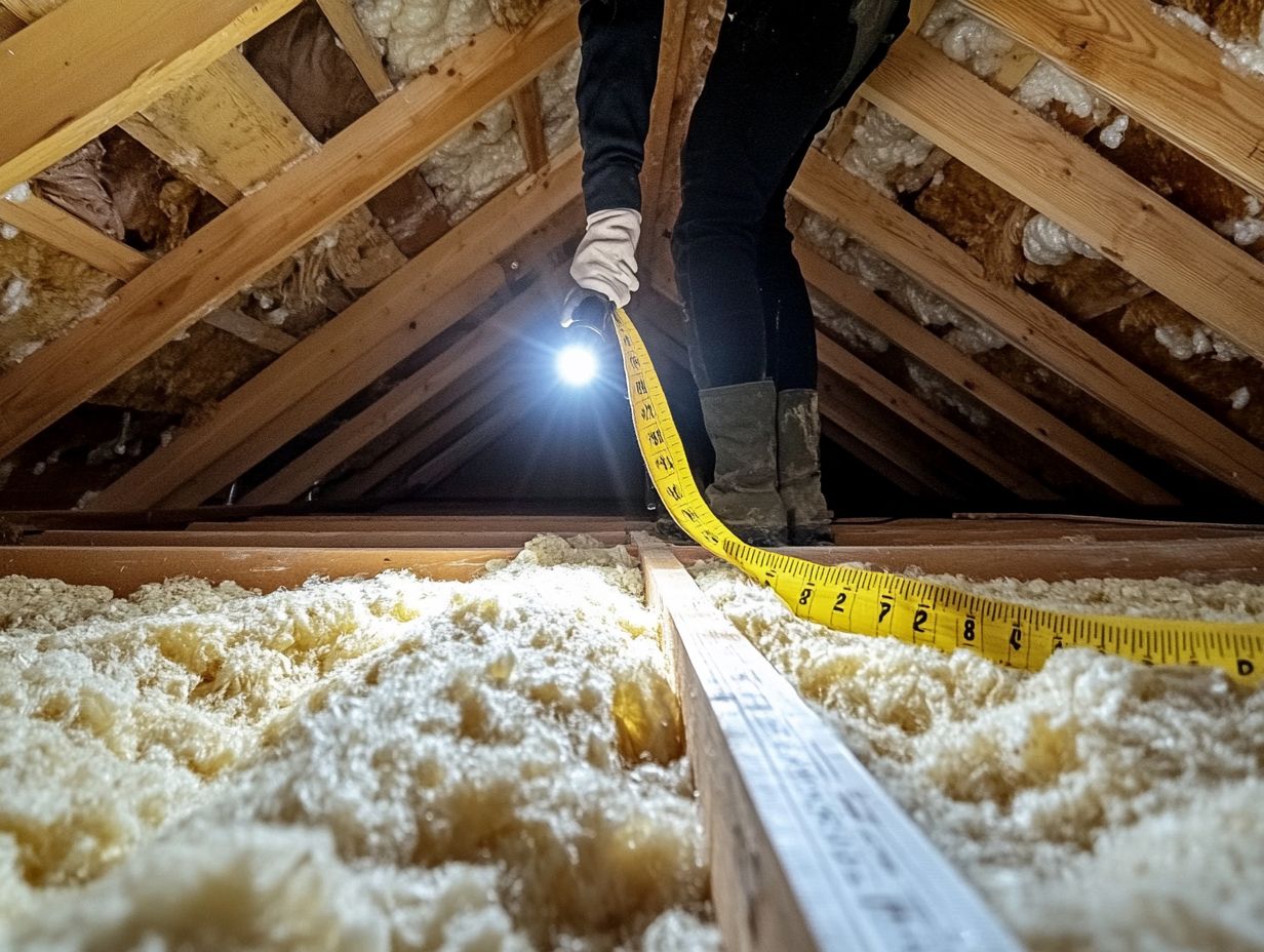 Visual representation of signs indicating inadequate insulation in a home.