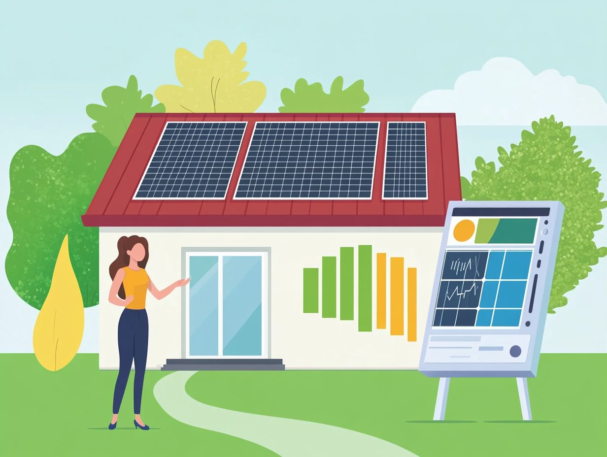 Diagram of solar maintenance practices