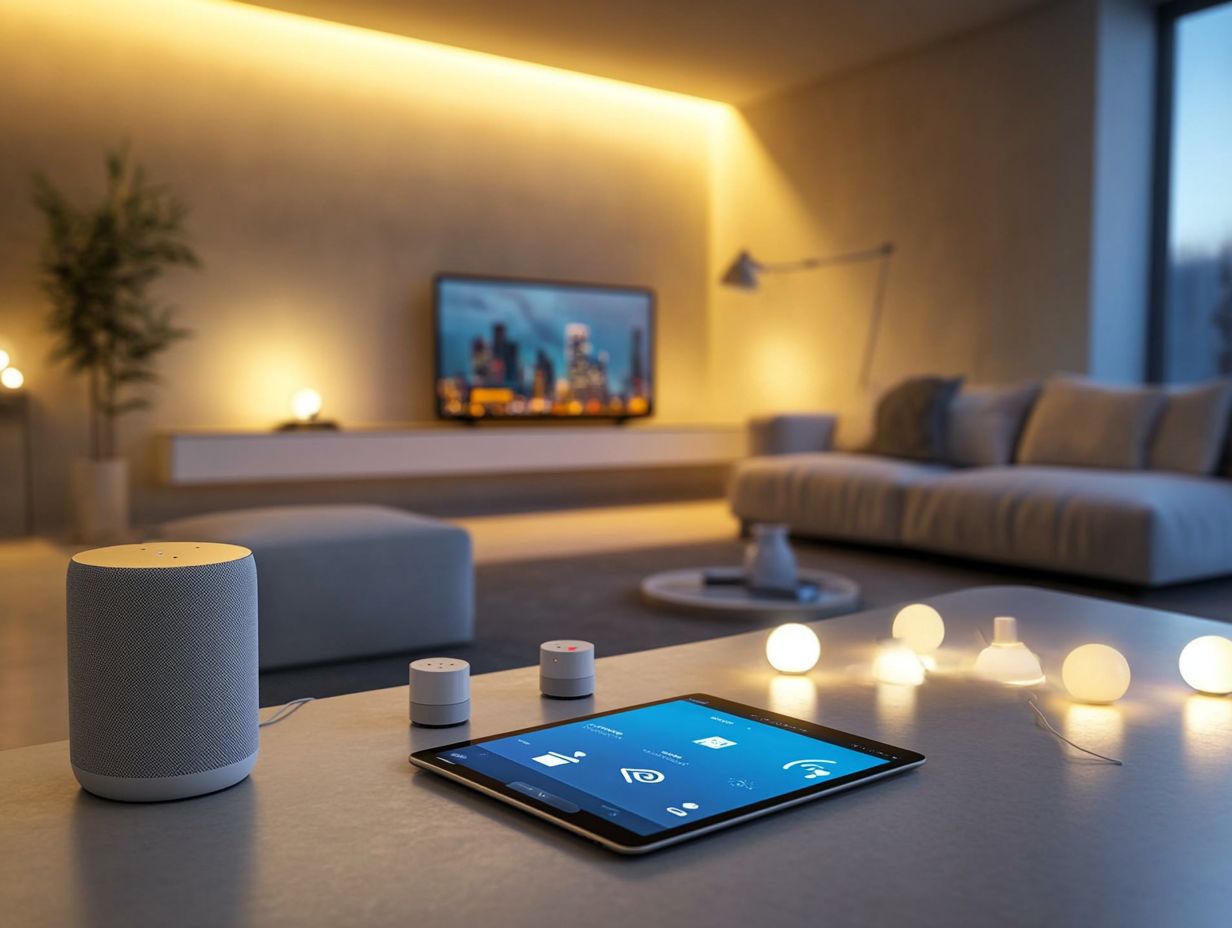 An example of smart home technology implementation.