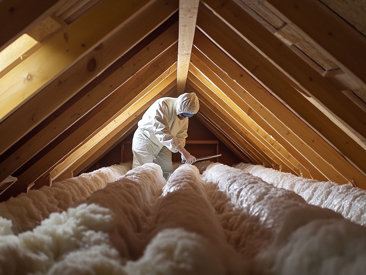 Visual guide to attic insulation