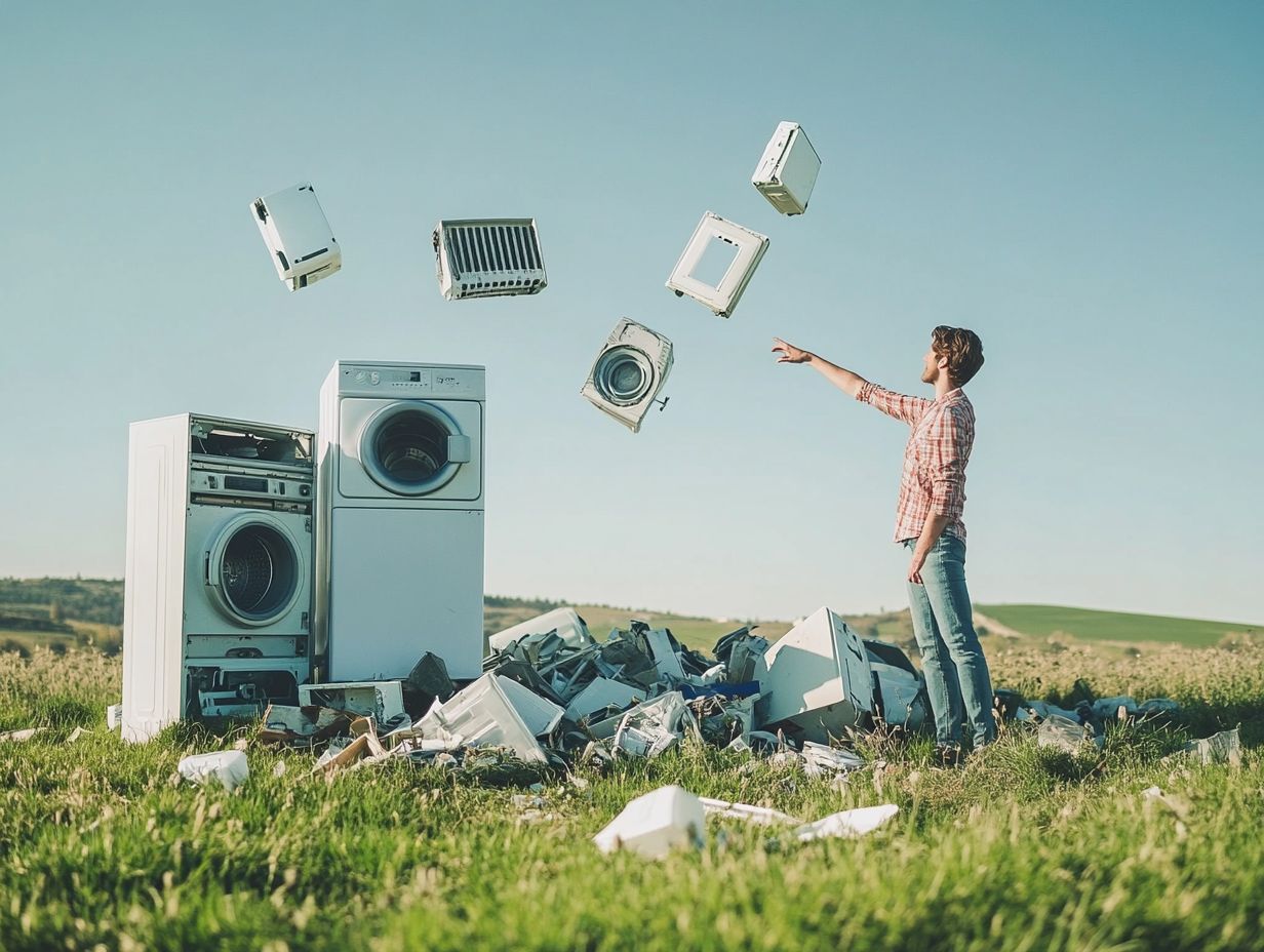 Where can I recycle my old appliances?