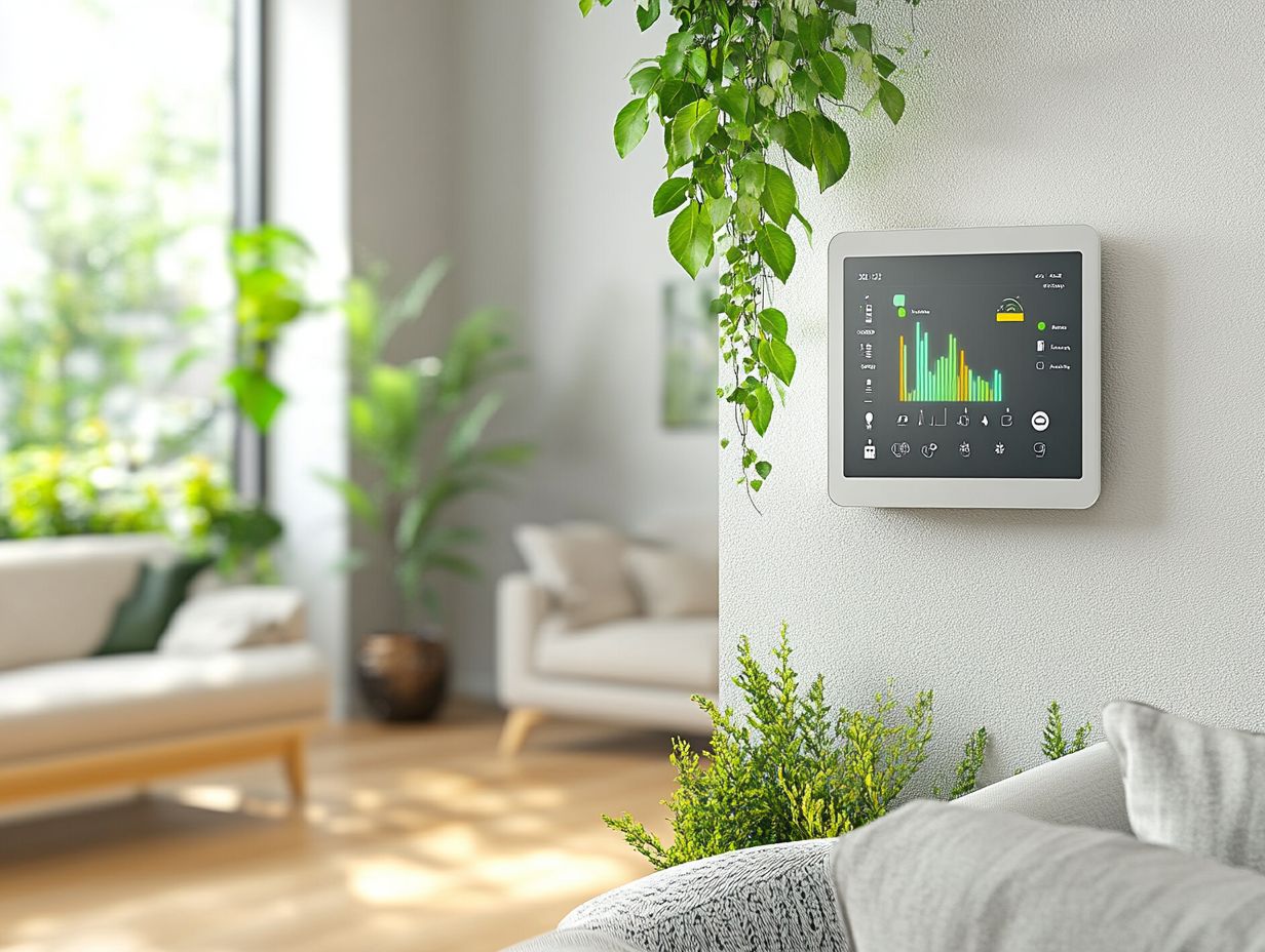 A visual representation of key takeaways on home energy monitoring systems.