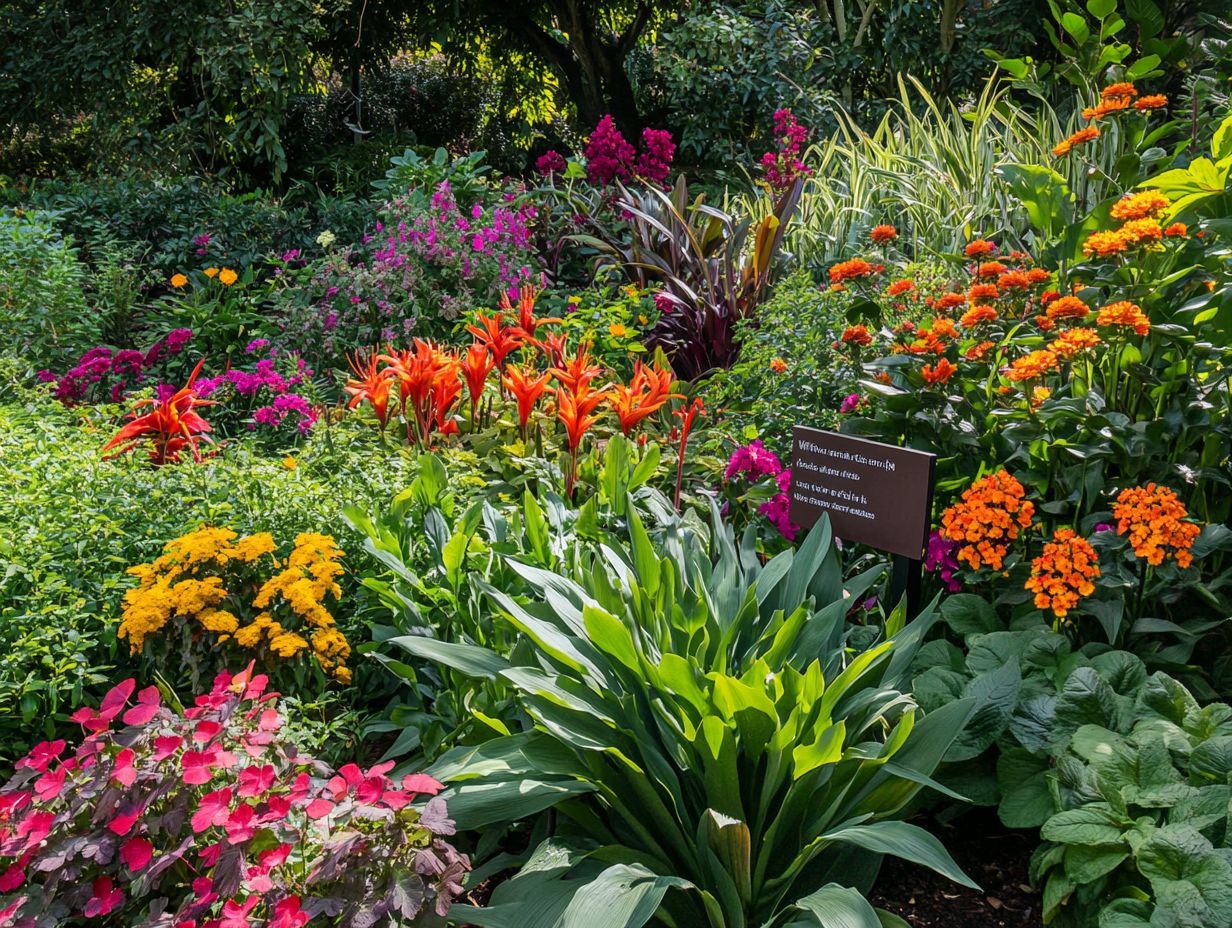 Examples of native plants for water conservation