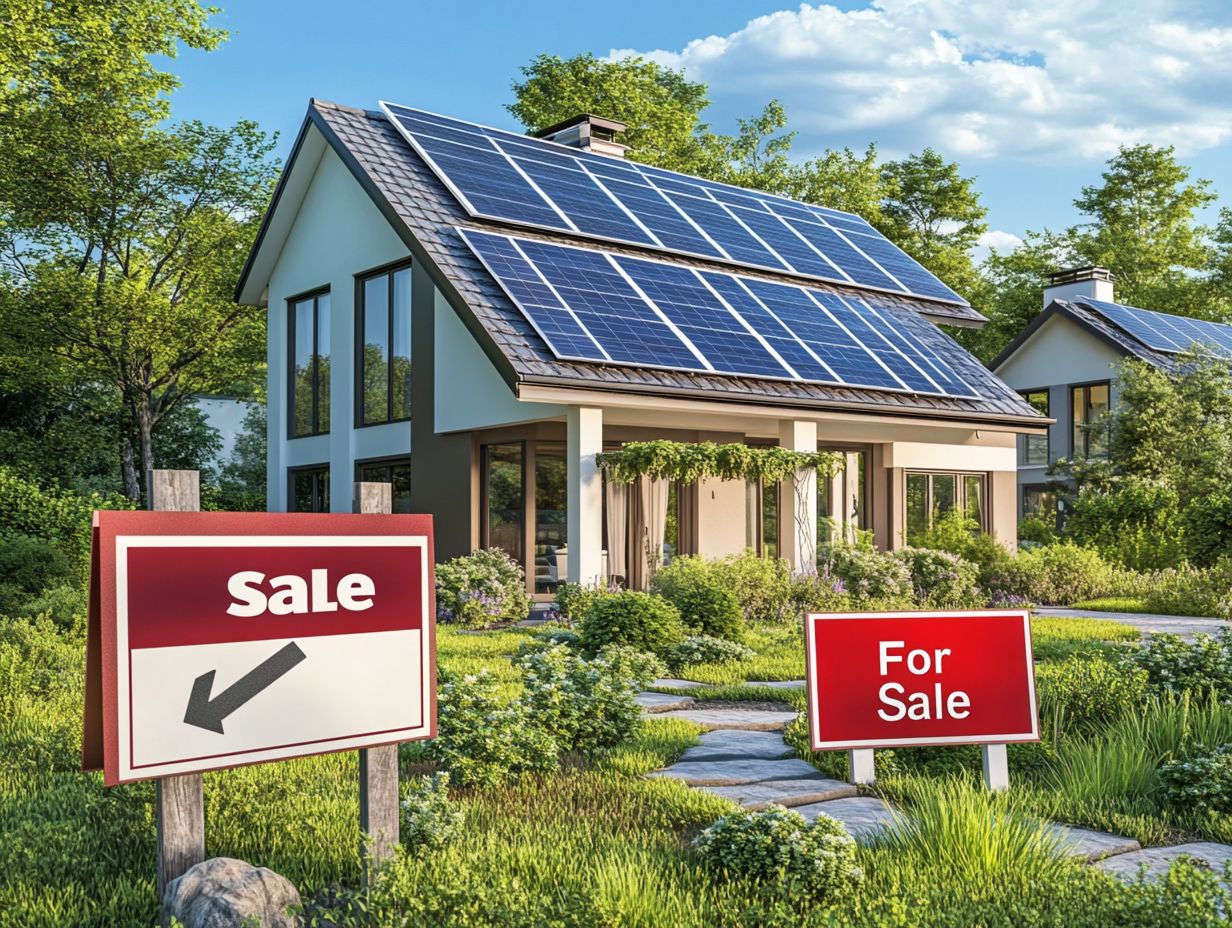 Visual Summary of Key Takeaways on Solar Energy and Home Resale Value