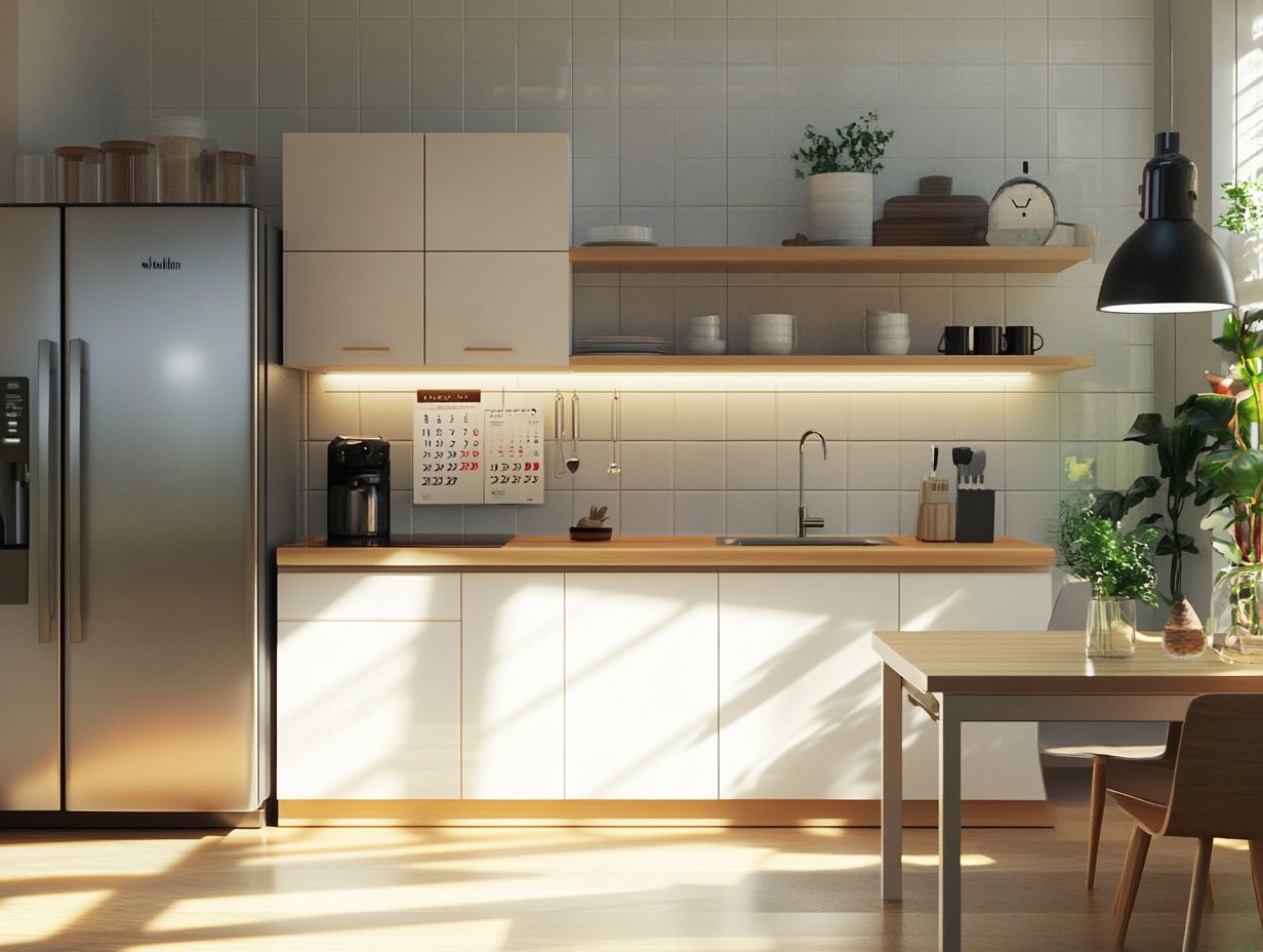 Illustration of factors to consider when purchasing energy-efficient appliances