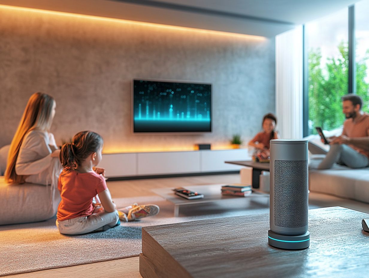 Smart home technology enhancing daily life