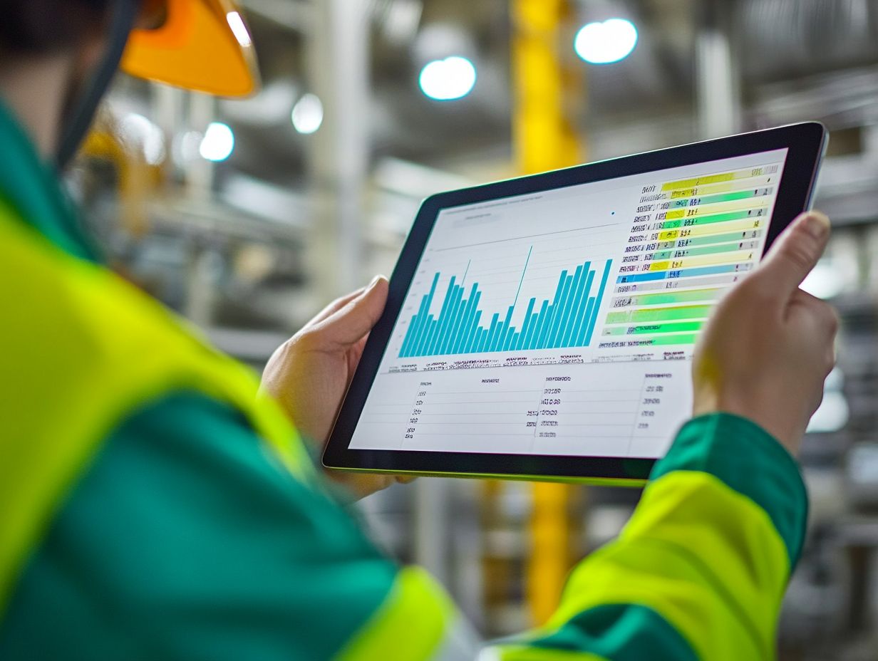 A graphic illustrating key metrics and indicators for energy audits.