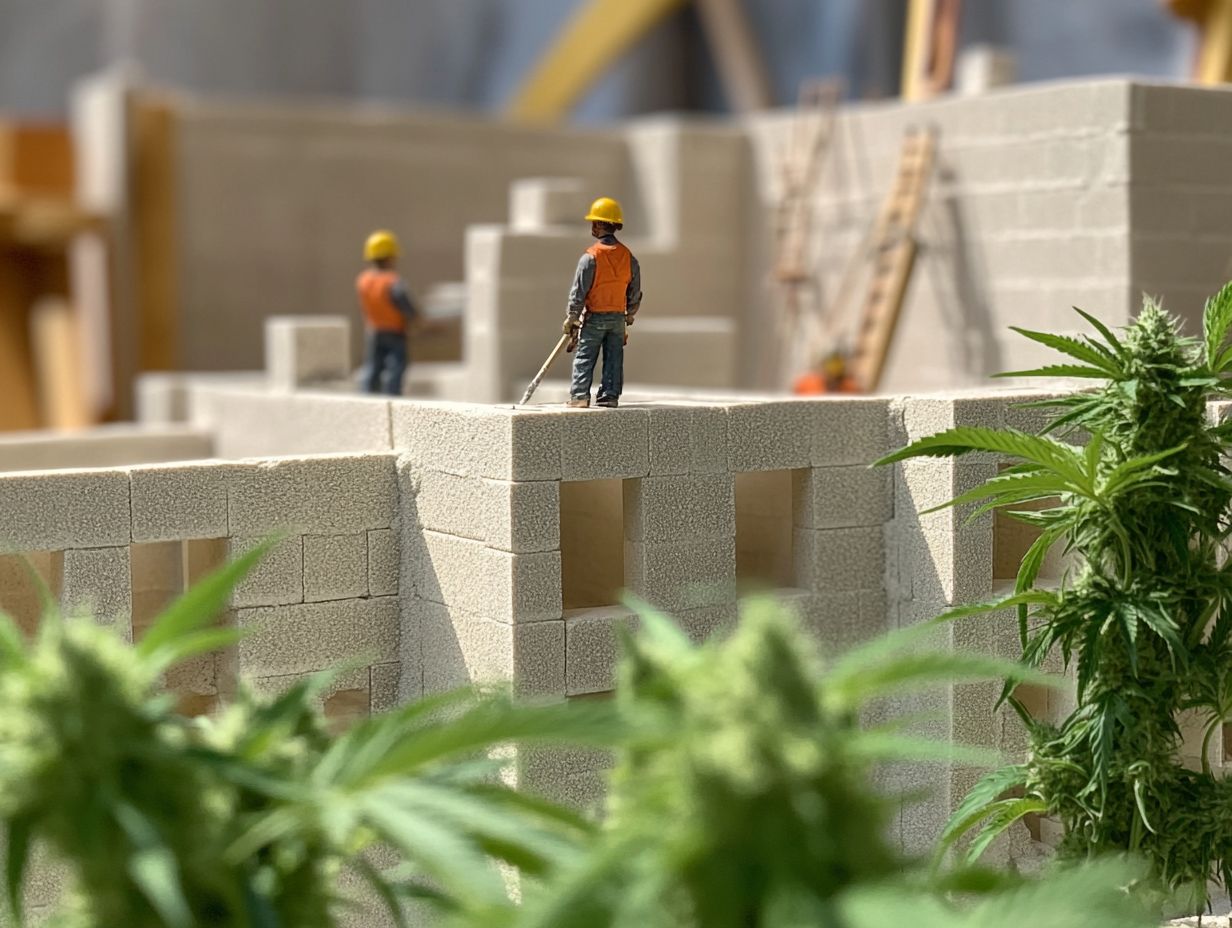 A visual explanation of hempcrete's rising popularity in construction.