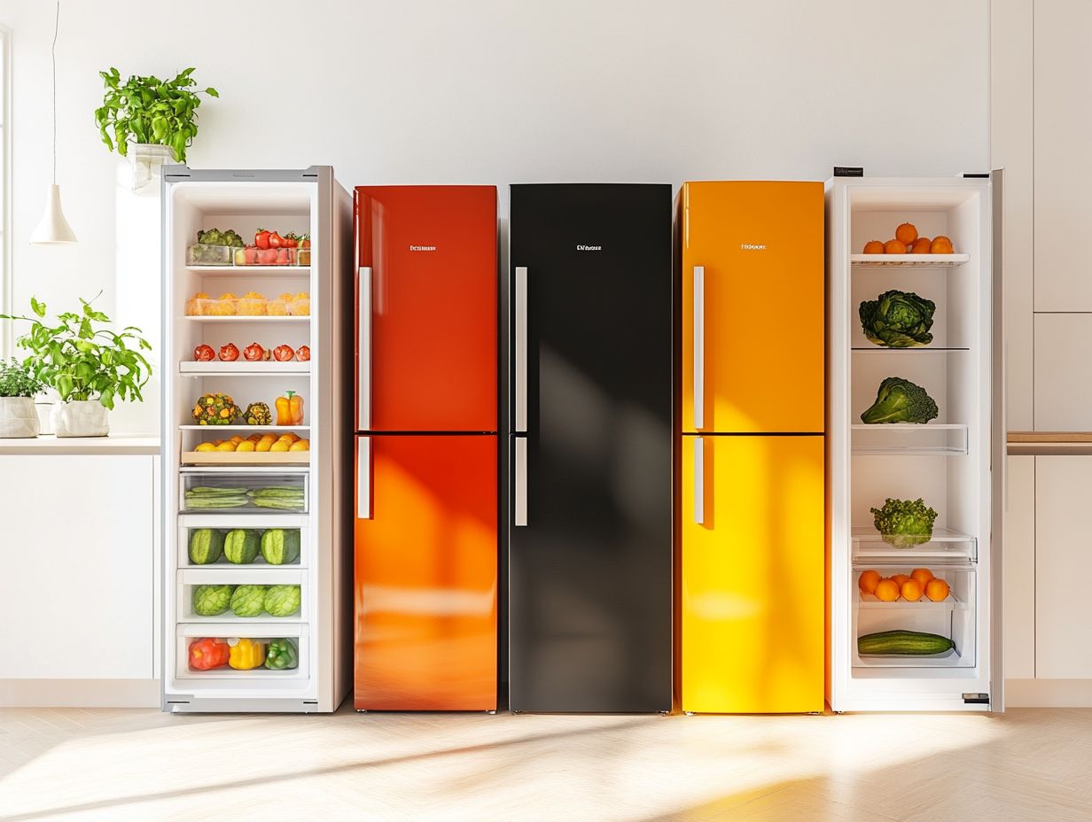 Image showing the top 5 energy-efficient refrigerators of 2024