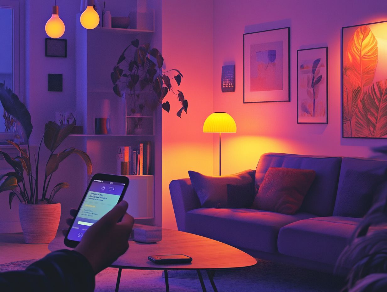 Illustration of smart home device integration benefits