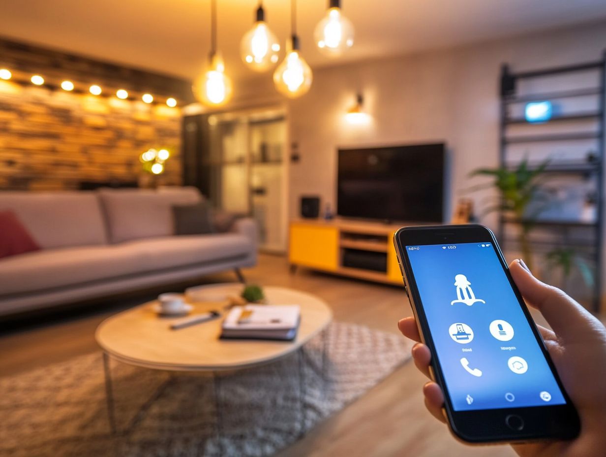 Infographic showing the top 10 benefits of smart home technology.