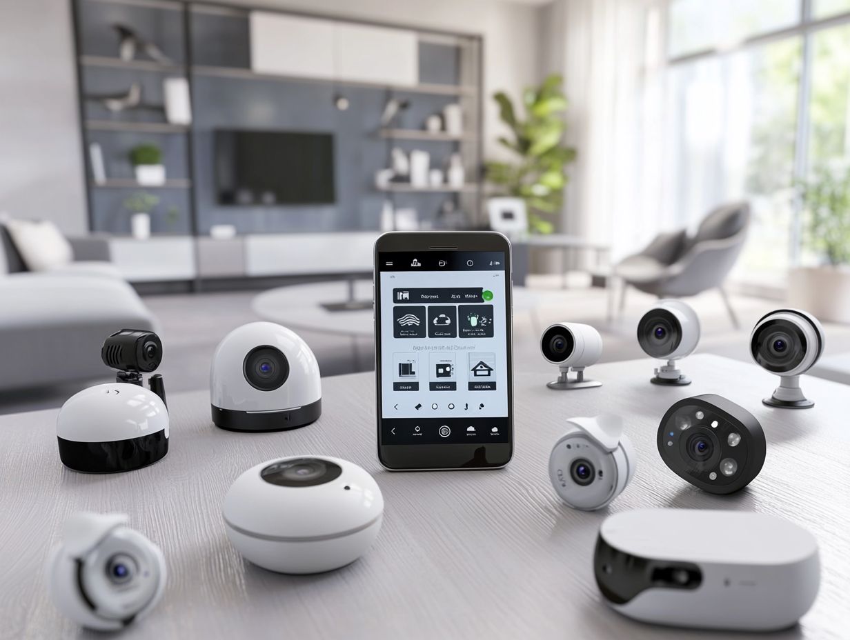 An overview of the top smart home security cameras of 2024.