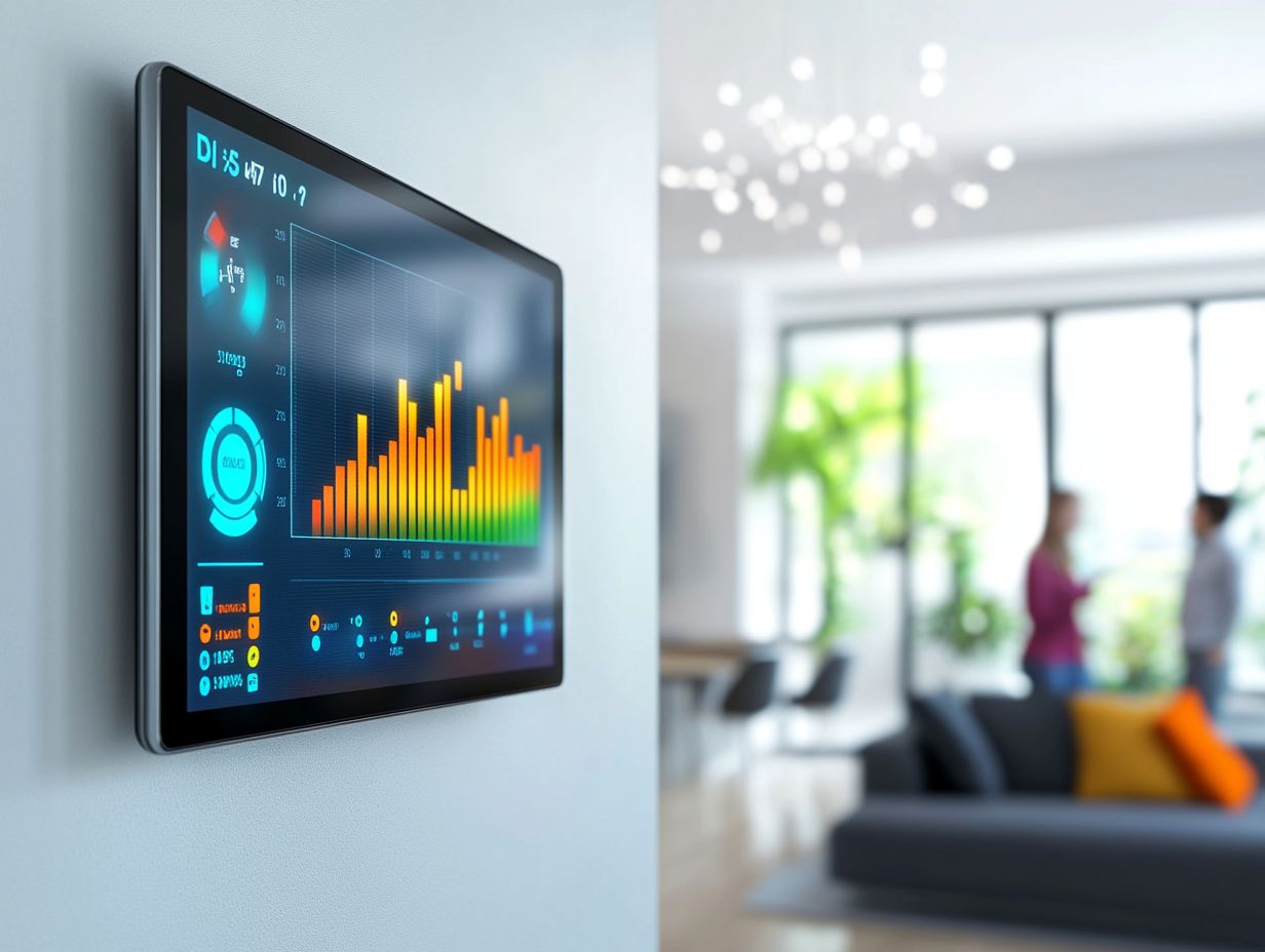 A visual representation of frequently asked questions about smart energy monitoring.