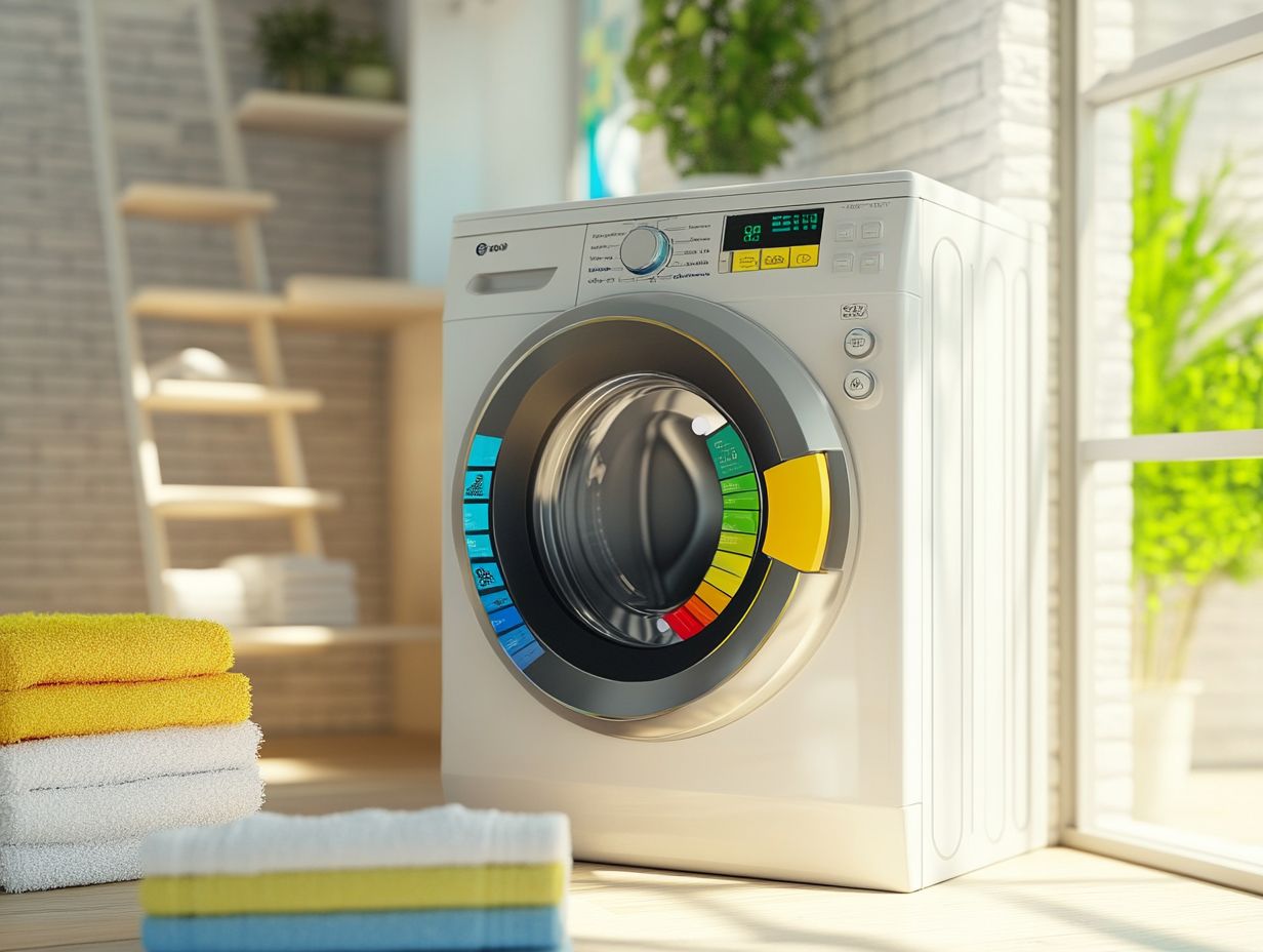 What are the benefits of an energy-efficient washing machine?